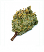 Веник дубовый с липой в упаковке