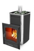 Печь для бани ПБ Калина II Inox БСЭ антрацит НВ ПРА