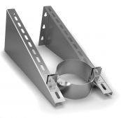 Кронштейн-хомут L500 TMF ф300, с регулировкой